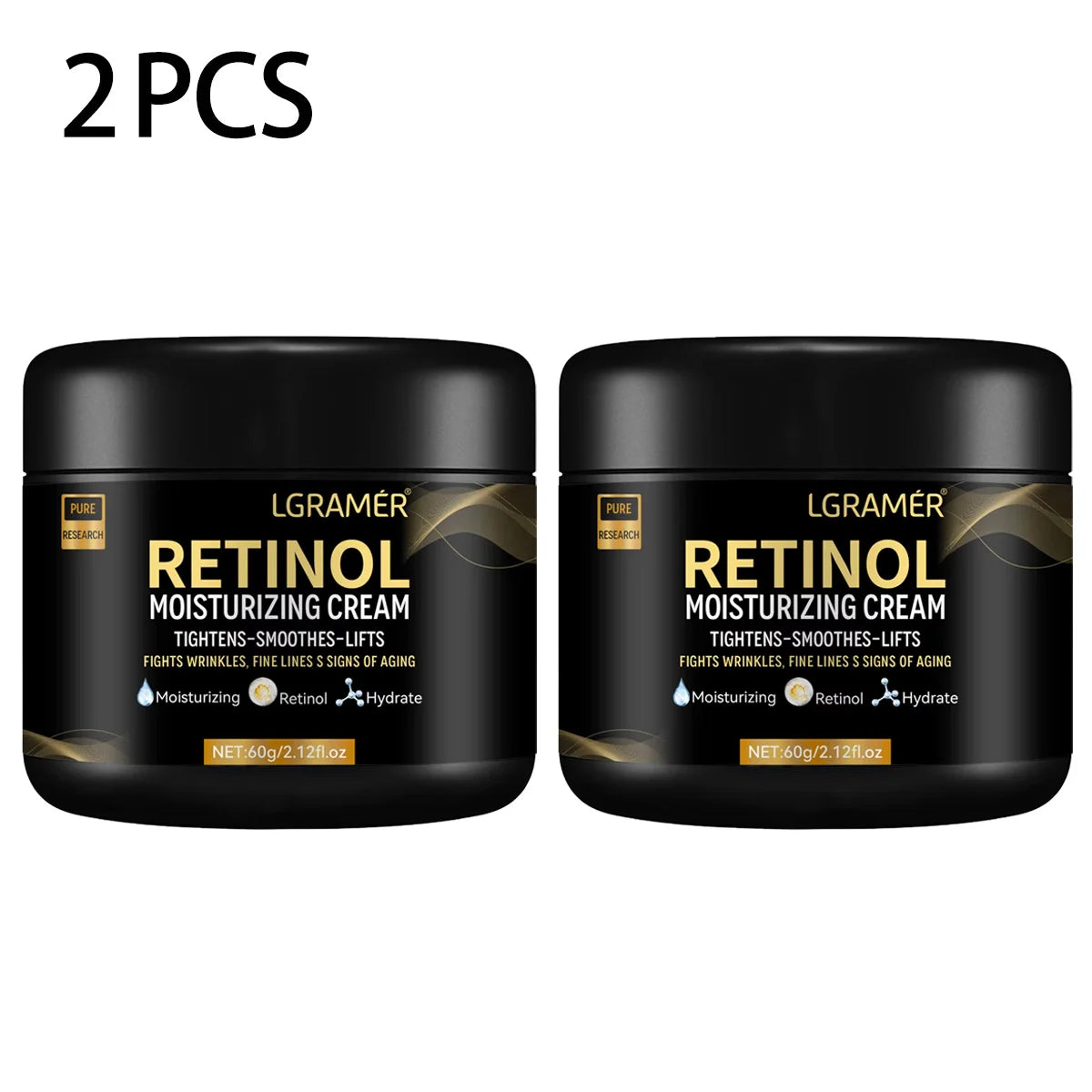 Men's retinol anti-aging face cream