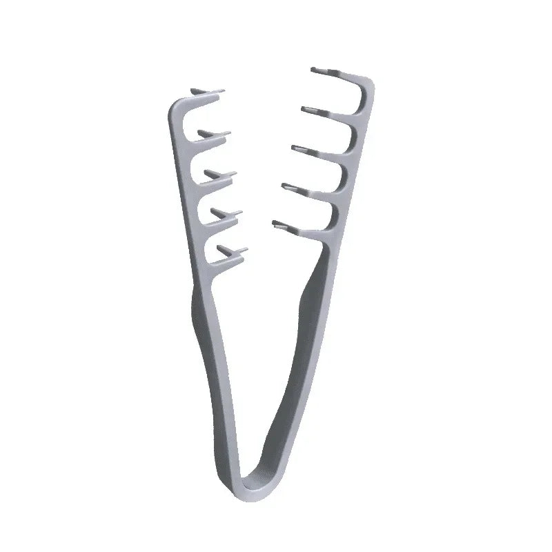 Wide-tooth volume hair styling comb
