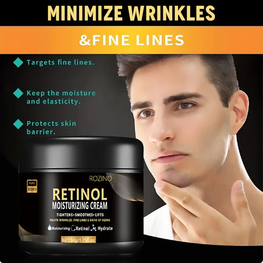 Men's retinol anti-aging face cream