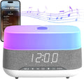 Transform your space with our 3-in-1 Essential Oil Diffuser! 🌈✨ Enjoy soothing aromas, a Bluetooth speaker, and a stylish alarm clock, all while basking in 7 vibrant LED colors. Perfect for relaxation and ambiance! 💧🎶 #Aromatherapy #HomeWellness