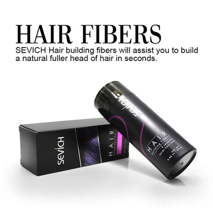 12G & 25G Hair Building Fiber Keratin Fiber Hair Instant Concealer Hair Loss Product Extension Thicken Hair 10 Colors