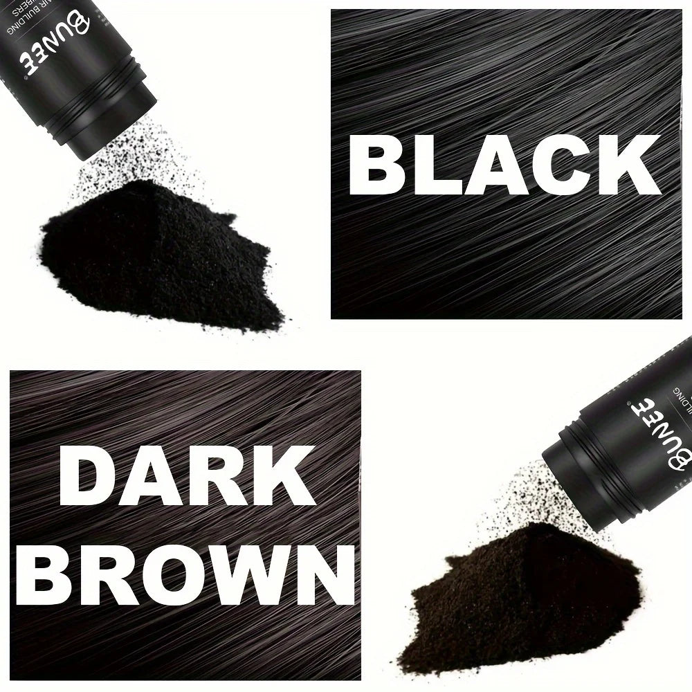 Hair thickening fiber for fuller looking hair