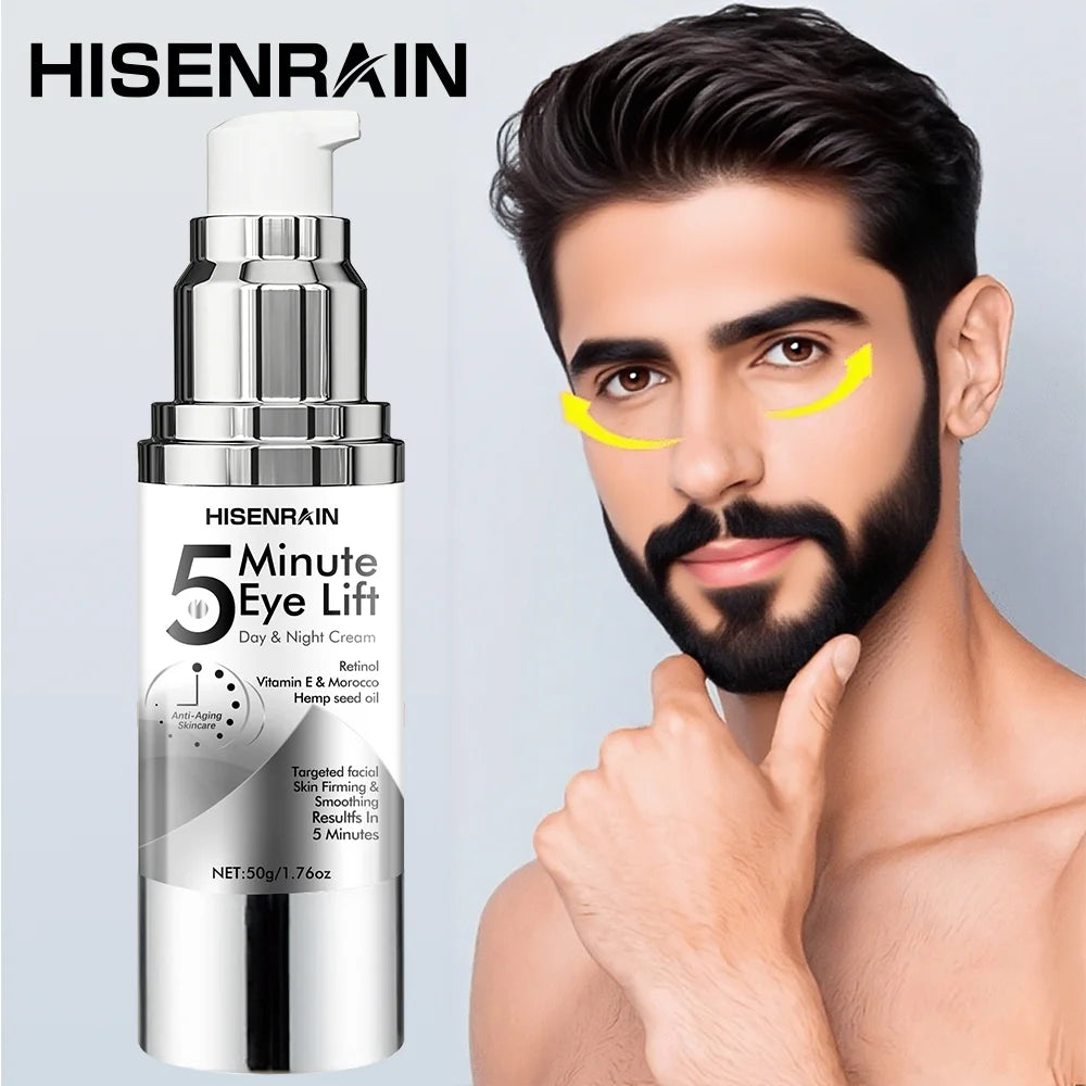 Caffeine and retinol under eye cream for dark circles