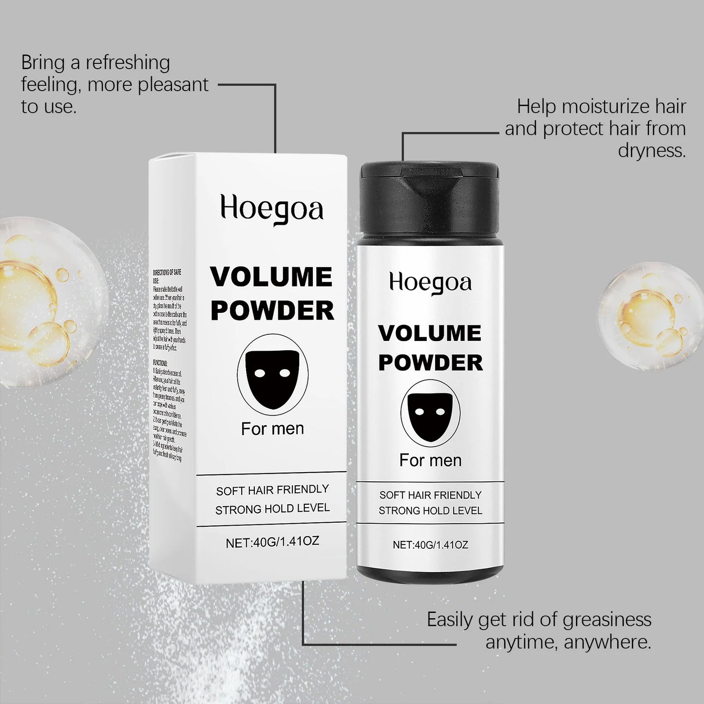 Hair texture powder for volume and hold