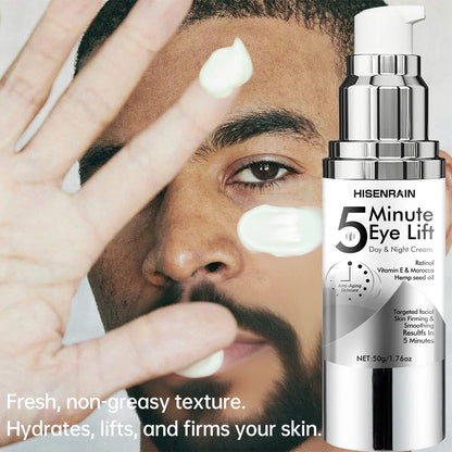 Caffeine and retinol under eye cream for dark circles