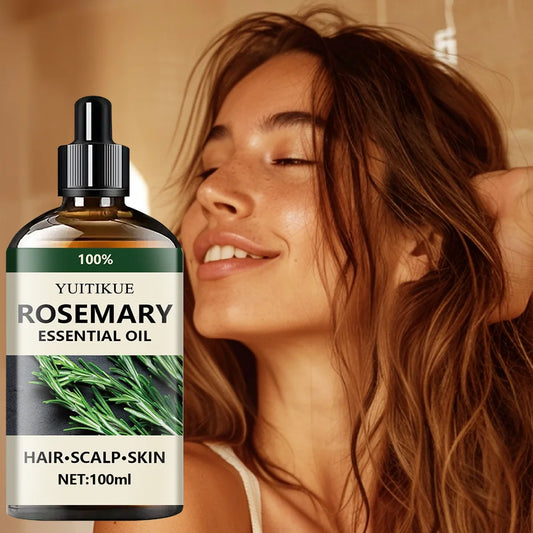 Pure rosemary essential oil for hair and scalp