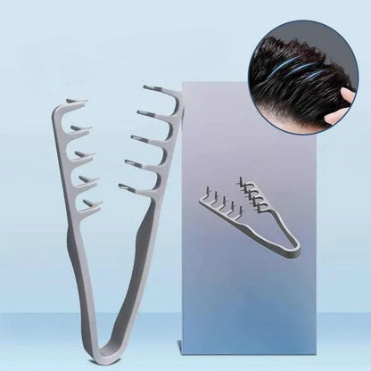 Wide-tooth volume hair styling comb