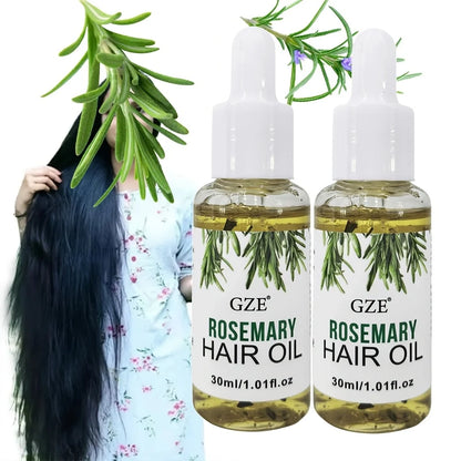 Rosemary hair growth oil scalp treatment