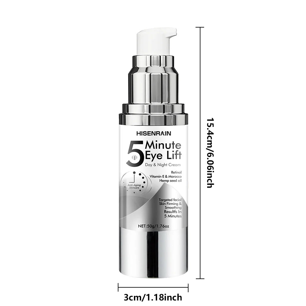 Caffeine and retinol under eye cream for dark circles