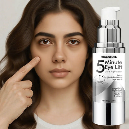 Caffeine and retinol under eye cream for dark circles