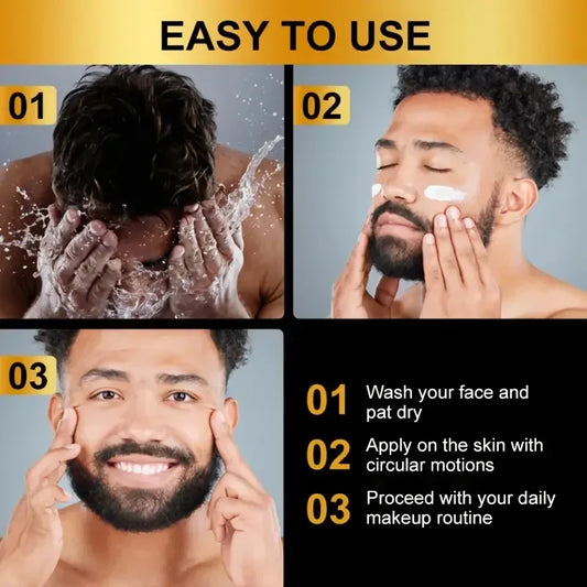 Men's retinol anti-aging face cream