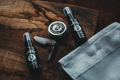 Beard Grooming Kit – Gift Set with Signature Scented Beard Oil (1.7 Fl Oz), Beard Wash (1.7 Fl Oz), Beard Balm (0.7 Fl Oz) & Beard Comb for Softening, Hydration & Beard Maintenance