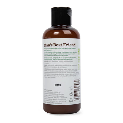 Skincare for Men Original Beard Shampoo and Conditioner, 6.7 Oz