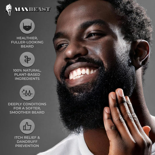 Hypoallergenic All Natural Beard Oil for Men - Unscented, 30Ml Nut Free Made from Seed Beard Oil for Men Growth for Sensitive Skin, Mustache Softener, Mustache Conditioner and Moisturizer