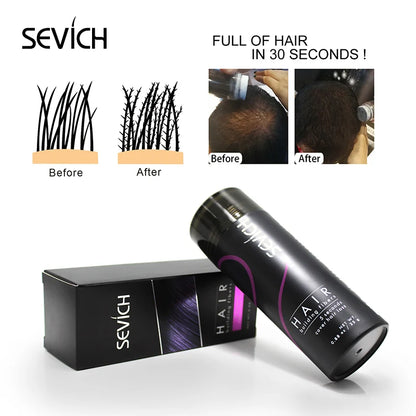 12G & 25G Hair Building Fiber Keratin Fiber Hair Instant Concealer Hair Loss Product Extension Thicken Hair 10 Colors